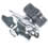 RAM Mount Chrome 1.75 inch Long Arm with Double 1 inch Sockets (RAM-B-201-ACHU)