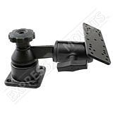 NPI RAM Horizontal Straight Swing Arm with Ball Plate