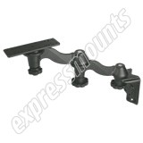 NPI RAM Vertical Dual Bent Swing Arm with Post Plate