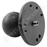 RAM Mount Camera Thread on Round Plate with 1.5 inch Ball