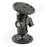 RAM Mount Double 2.5 inch Plate Short Arm Assembly
