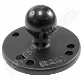 RAM Mount Round Plate with 1 inch Ball RAM-B-202U