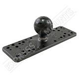 NPI RAM Electronics Plate on 1.5 inch Ball RAM-111BU