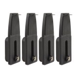 RAM Mount 4 Pack Flat Side Leg Keepers for RAM Laptop Tray