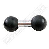RAM Mount 1.75'' Long Double 1'' Ball Arm