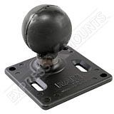 RAM Mount VESA 75mm Monitor Plate with 2.25 inch Ball