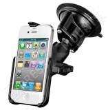 NPI RAM Apple iPhone 4 Suction Mount RAM-B-166-AP9U