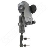 RAM Mount Universal Medium Cradle on Motorcycle Brake Mount