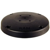RAM Mount Plastic Round 6'' dia Base with AMPS Hole