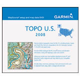 Garmin Topographic 2008 100K USA DVD