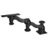 NPI RAM Horizontal Dual Bent Swing Arm with Post Plate
