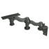 NPI RAM Vertical Dual Bent Swing Arm with Post Plate