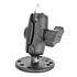 NPI RAM Camera Mount with Round Plate on Short Arm NPI RAM Camera Mount with Round Plate on Short Arm