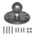 RAM Mount Round 2.5'' dia Plate with 1'' Ball and Universal Hardware