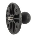 RAM Mount Plastic Plate with Camera Thread 1 inch Ball