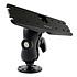 RAM Mount Rectangular Plate Short Arm Round Base Mount 2.25 Ball