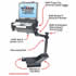 NPI RAM Ford Ranger Dual Arm Laptop Vehicle Mount NPI RAM Ford Ranger Dual Arm Laptop Vehicle Mount