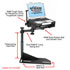 RAM Mount Chevrolet and Ford Dual Arm CF29 Laptop Vehicle Mount