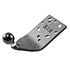 RAM Mount Extension Cradle Plate with 1 inch Ball