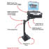 NPI RAM Universal Dual Arm Laptop Vehicle Mount