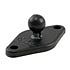 RAM Mount Aluminum Diamond Plate with 0.56'' A Ball