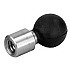 NPI RAM Aluminum 0.25-20 Female Thread on 0.56 inch Ball