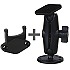 NPI RAM Garmin Cradle Connector Screw Down Plate Mount NPI RAM Garmin Cradle Connector Screw Down Plate Mount