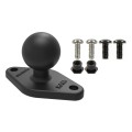 NPI RAM XM and Sirius Radio Mounting Plate and Hardware