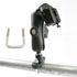 NPI RAM U-Bolt Rail Mount with Belt Button Clip NPI RAM U-Bolt Rail Mount with Belt Button Clip