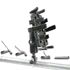 RAM Mount Universal Finger Grip Zinc U-Bolt Rail Mount