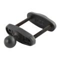 RAM Mount Square 1.7 inch Rail Clamp Base with 1 inch Ball