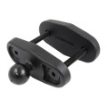 RAM Mount Square 2.0 inch Rail Clamp Base with 1 inch Ball