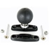 RAM Mount Square 2 inch Max Width Rail Clamp Base with 2.25'' Ball