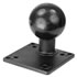 RAM Mount Square 4.75'' VESA Monitor Plate with 3.37'' Ball