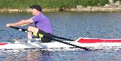 Me rowing