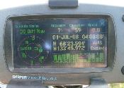 Note the latitude