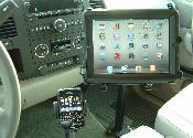 IPad Mount in 2011 GMC Sierra by Wes Sloan IPad Mount in 2011 GMC Sierra by Wes Sloan