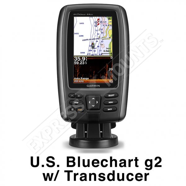 Garmin echoMAP 44dv with Transducer