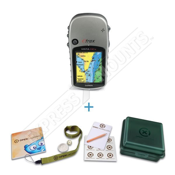 Garmin eTrex Vista HCx with FREE OpenCaching Kit