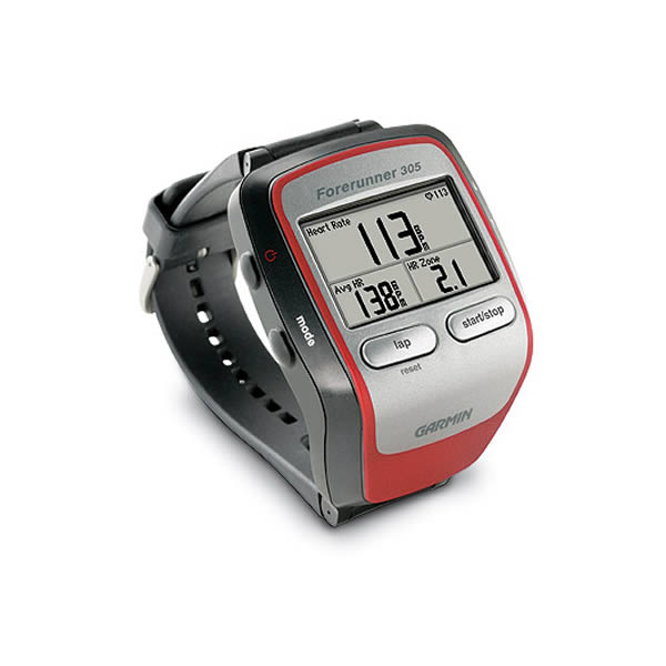 Garmin Forerunner 305 Wrist GPS with French Manual