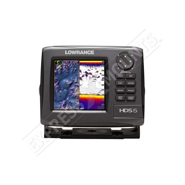 Lowrance HDS-5 Gen2 Lake Insight Fishfinder and GPS Lowrance HDS-5 Gen2 Lake Insight Fishfinder and GPS