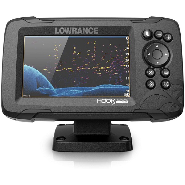 Lowrance HOOK Reveal 5x Fishfinder with SplitShot Transducer (Certified