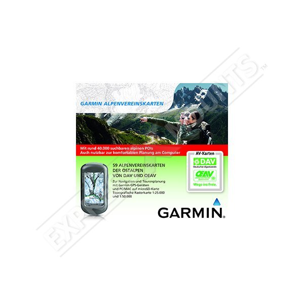Garmin TOPO Alpenvereinskarten microSD Card